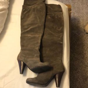 Thigh High Suede Boots